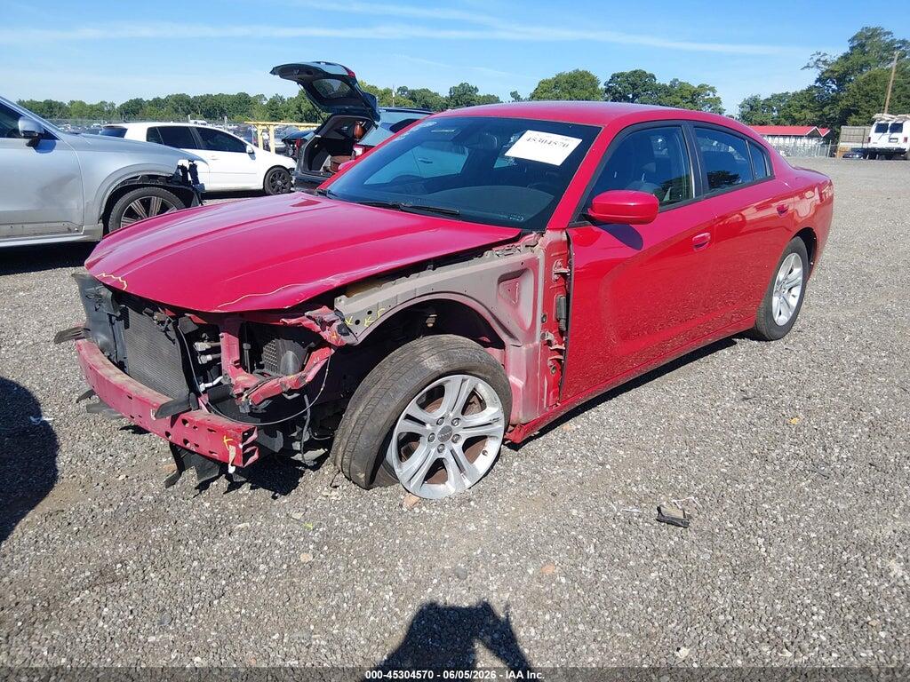 2C3CDXBG5FH768120 2015 DODGE CHARGER photo no. 2