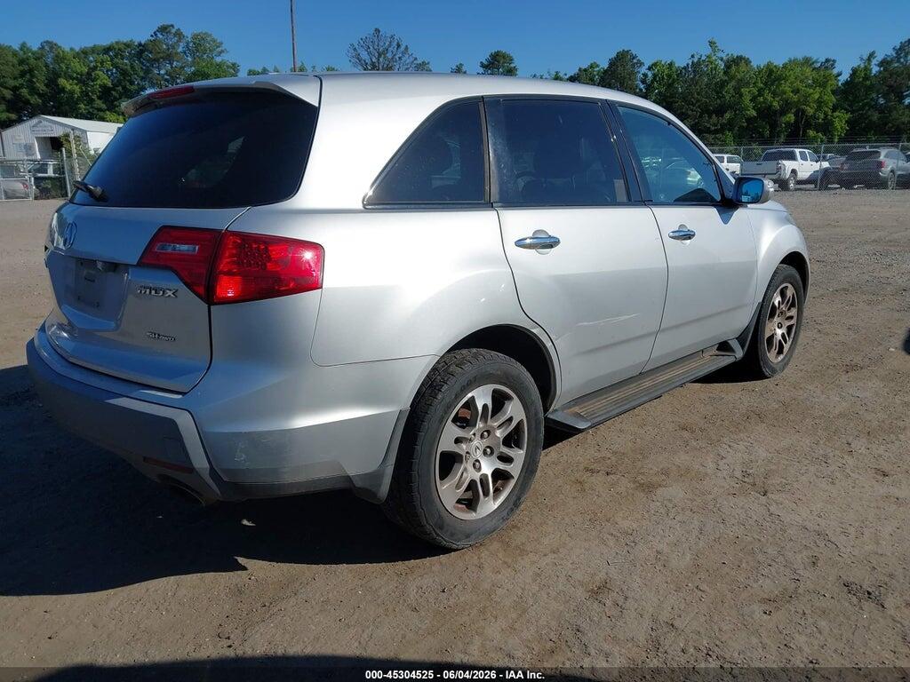 2HNYD28408H517763 2008 ACURA MDX photo no. 4
