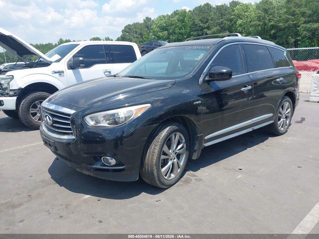 5N1CL0MM0EC520802 2014 INFINITI QX60 HYBRID photo no. 2