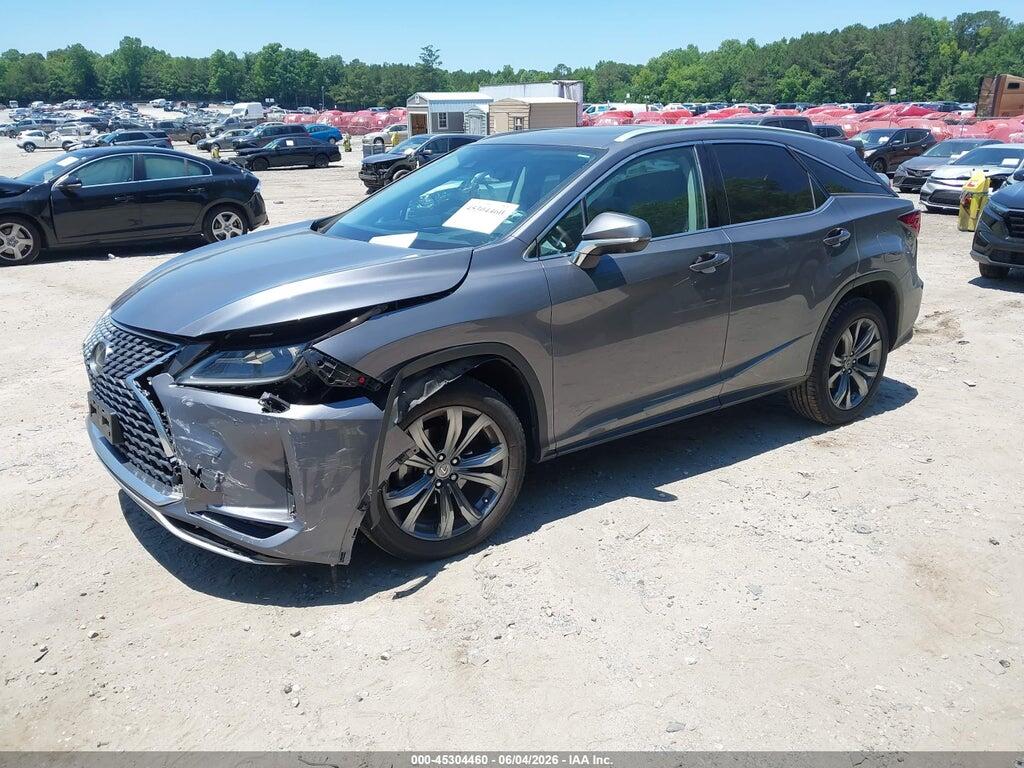 2T2HZMDAXLC242724 2020 LEXUS RX 350 photo no. 2