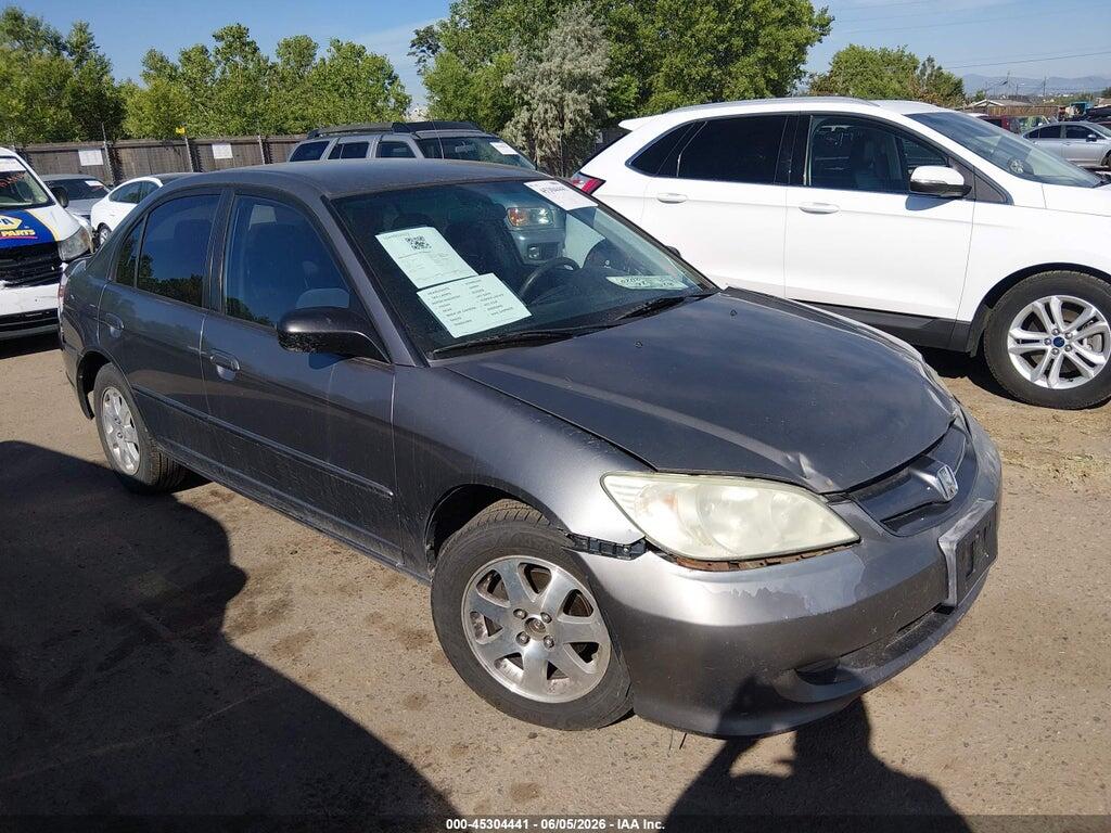 1HGES15534L015852 2004 HONDA CIVIC photo no. 1