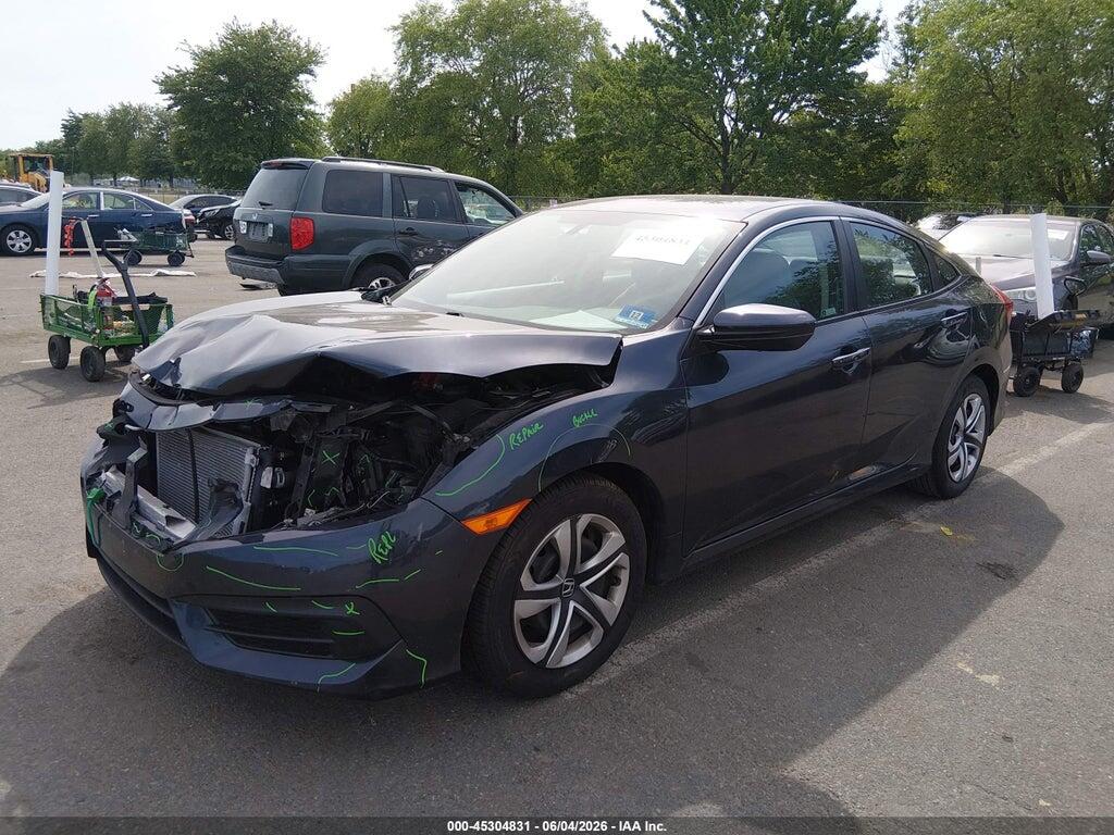 2HGFC2F59JH564325 2018 HONDA CIVIC photo no. 2