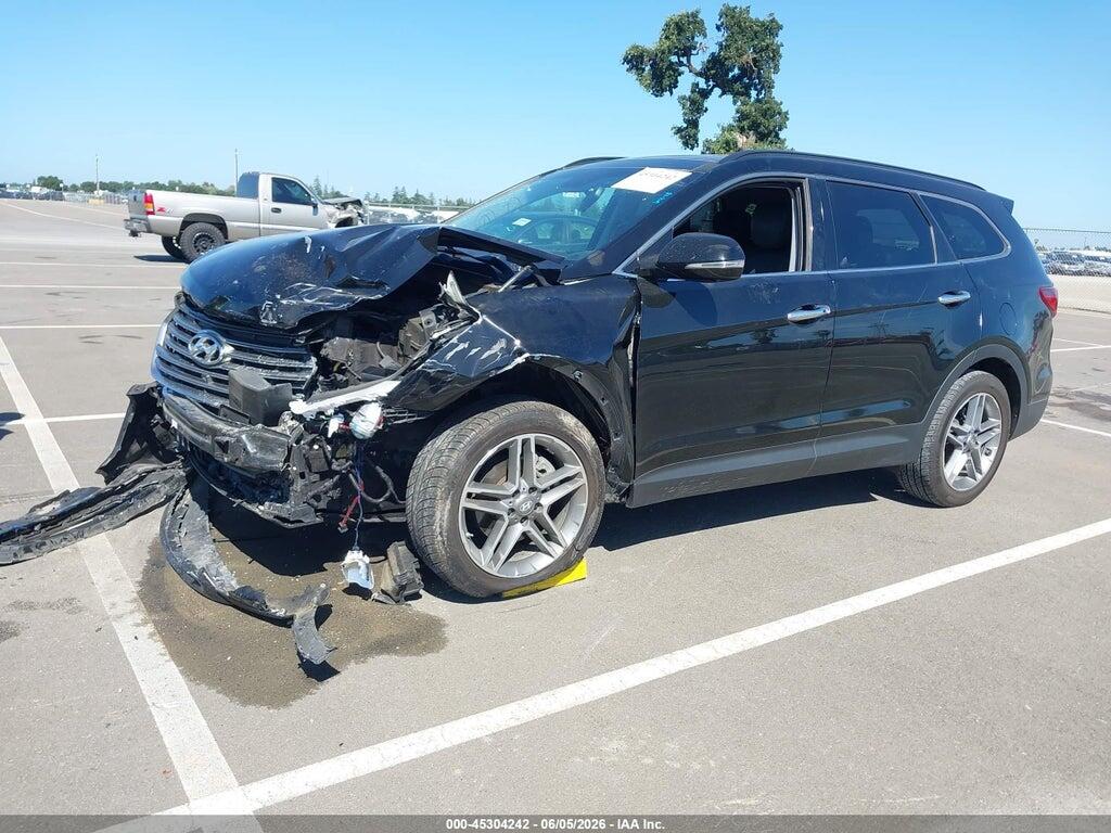 KM8SR4HF1HU215577 2017 HYUNDAI SANTA FE photo no. 2
