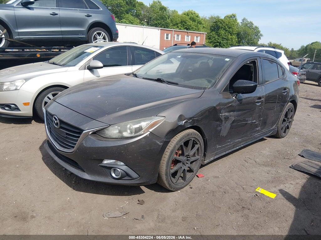 JM1BM1U75E1145076 2014 MAZDA MAZDA3 photo no. 2