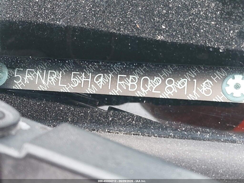 5FNRL5H91FB028916 2015 HONDA ODYSSEY photo no. 9