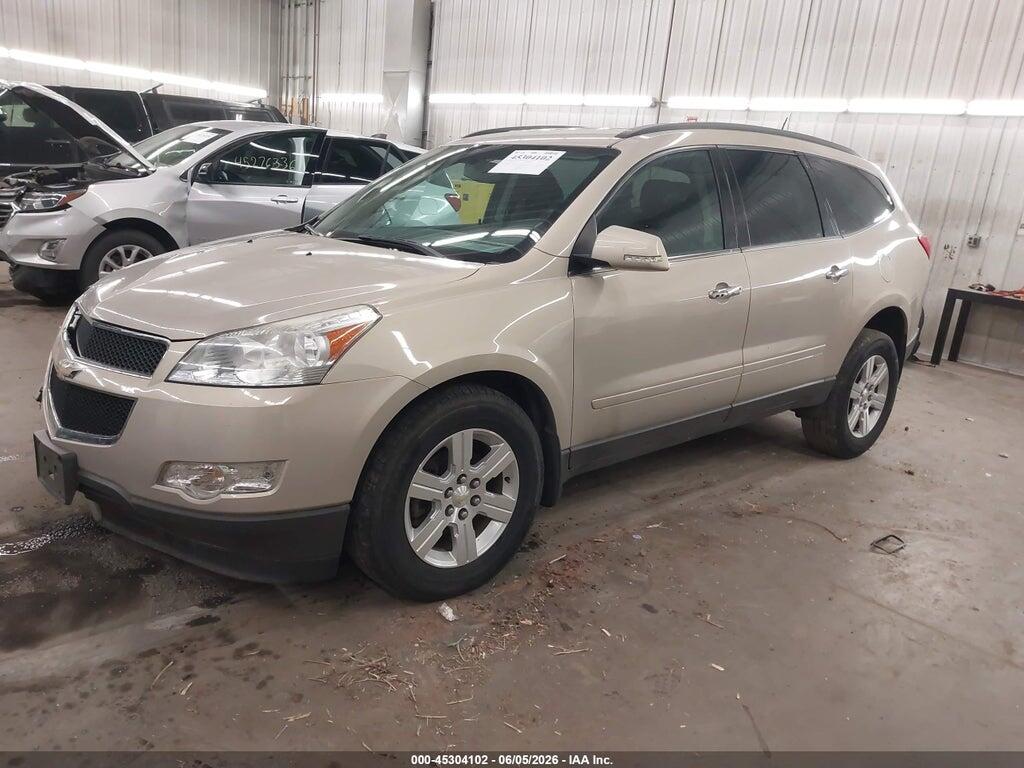 1GNKVGED6CJ172893 2012 CHEVROLET TRAVERSE photo no. 2