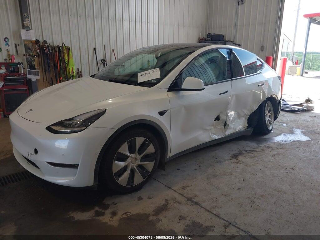 5YJYGDEE6MF247055 2021 TESLA MODEL Y photo no. 2