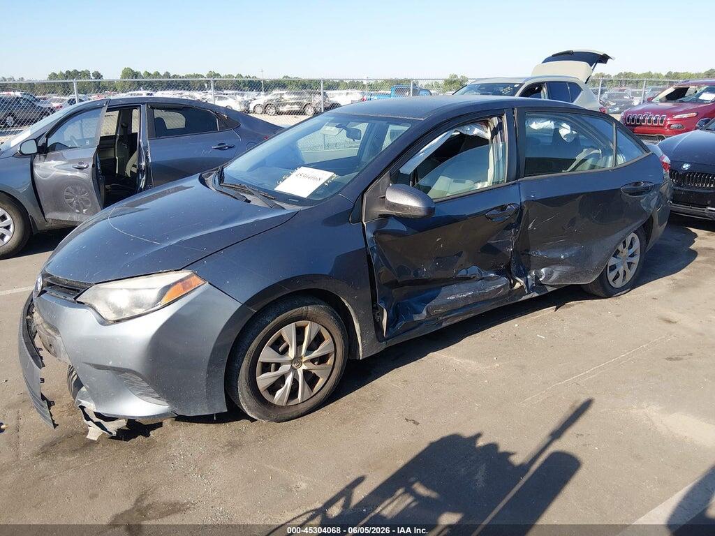 2T1BURHE8GC702102 2016 TOYOTA COROLLA photo no. 2