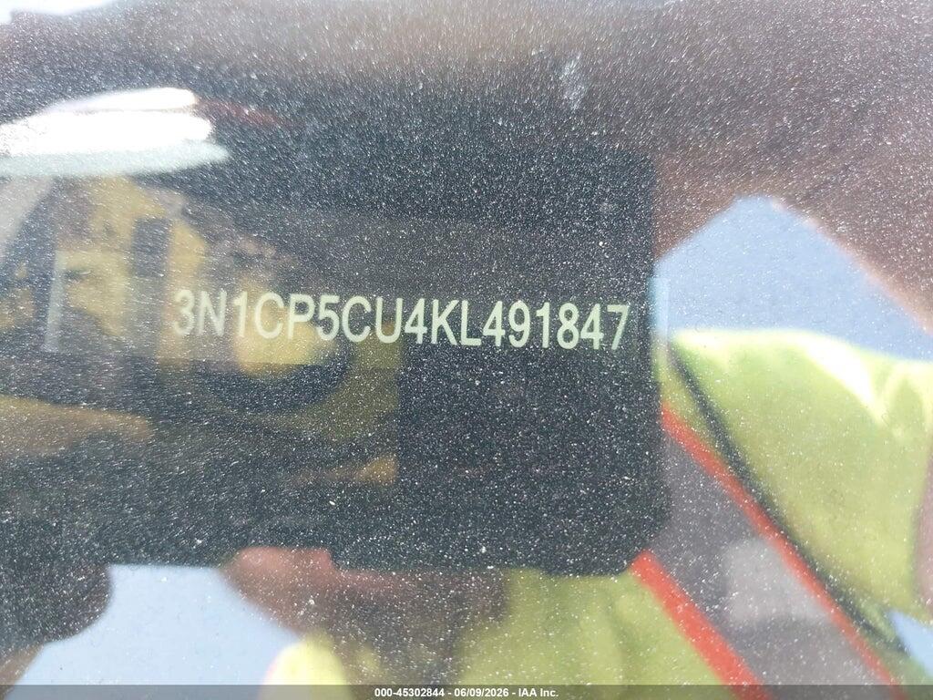 3N1CP5CU4KL491847 2019 NISSAN KICKS photo no. 9
