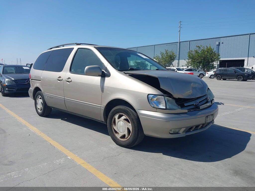 4T3ZF13C22U438700 2002 TOYOTA SIENNA photo no. 1