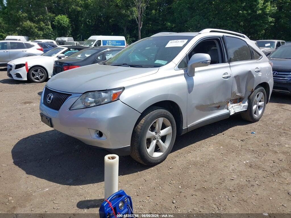 JTJBK1BA2A2009235 2010 LEXUS RX 350 photo no. 2