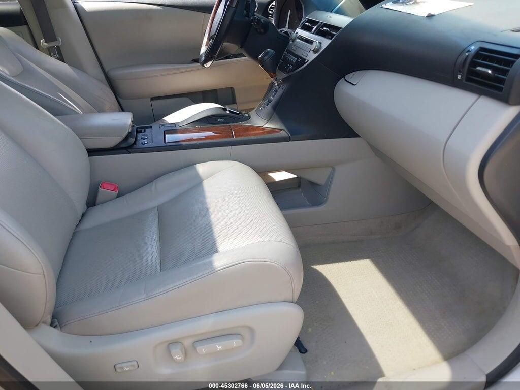 JTJBK1BA2A2009235 2010 LEXUS RX 350 photo no. 5