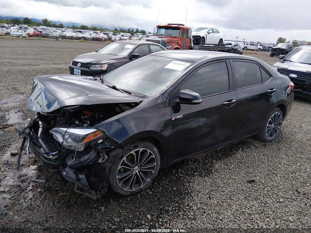 2T1BURHE0FC394146 2015 TOYOTA COROLLA photo no. 2