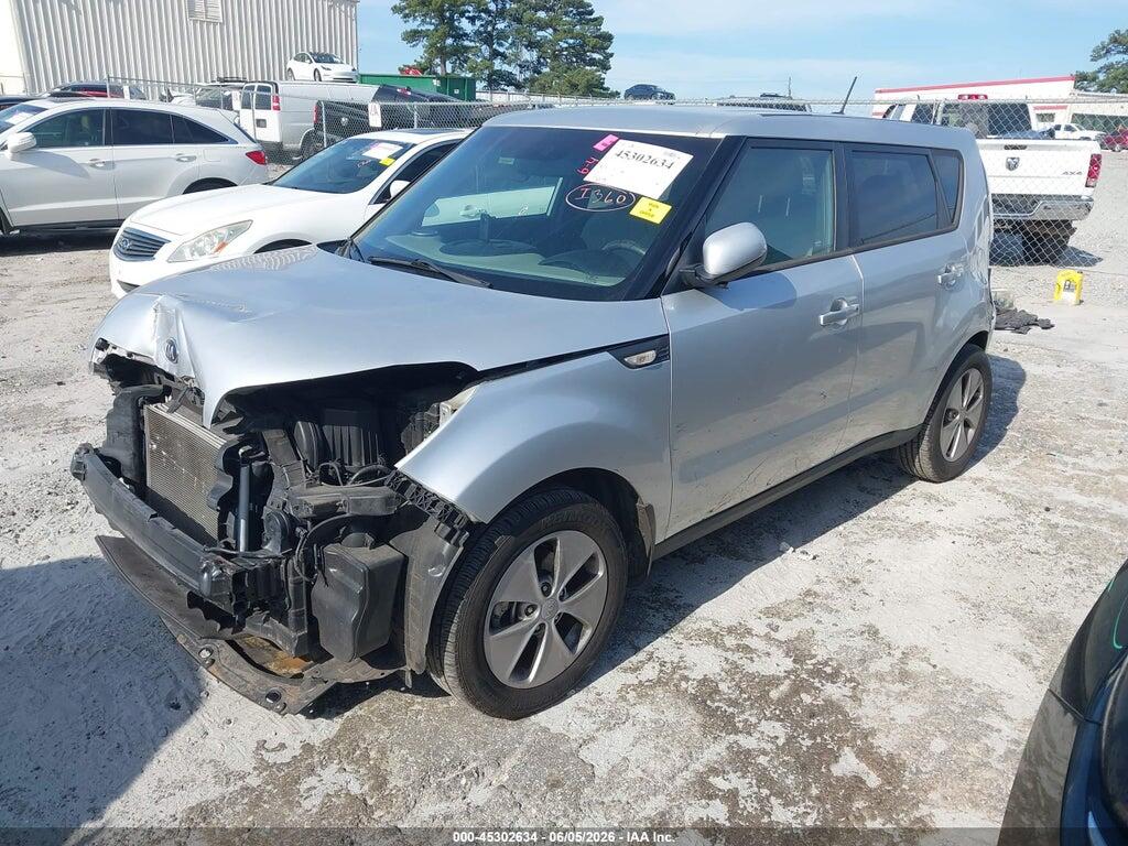 KNDJN2A23E7747219 2014 KIA SOUL photo no. 2