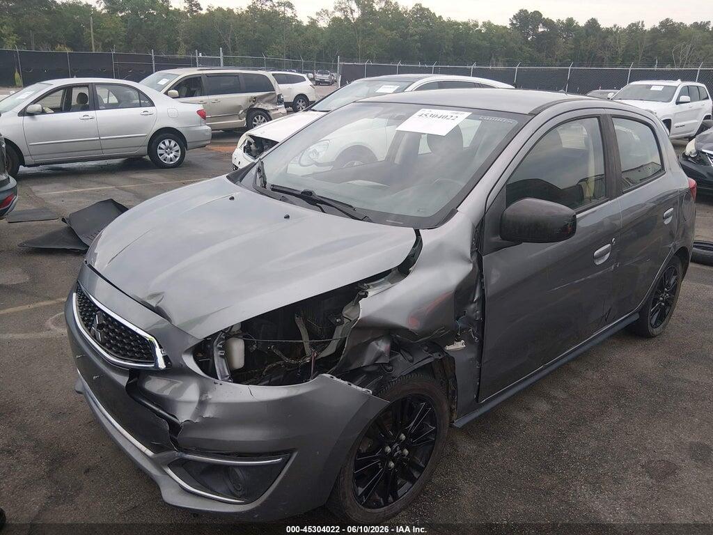 ML32A5HJ5KH002463 2019 MITSUBISHI MIRAGE photo no. 2