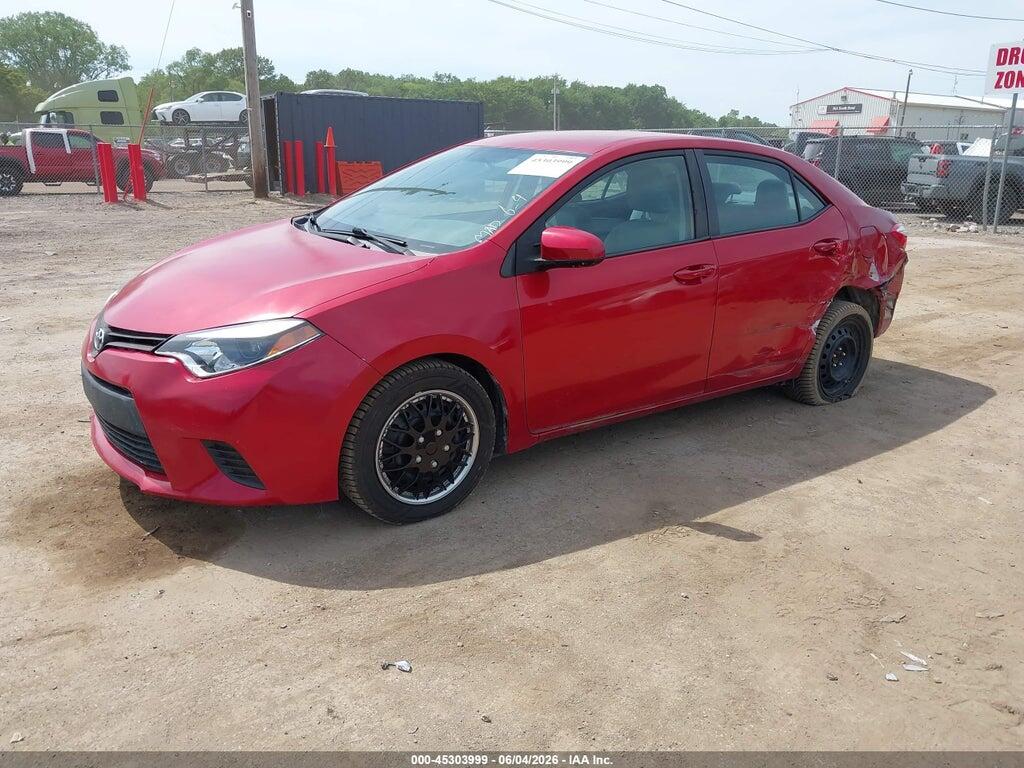5YFBURHE6EP057107 2014 TOYOTA COROLLA photo no. 2
