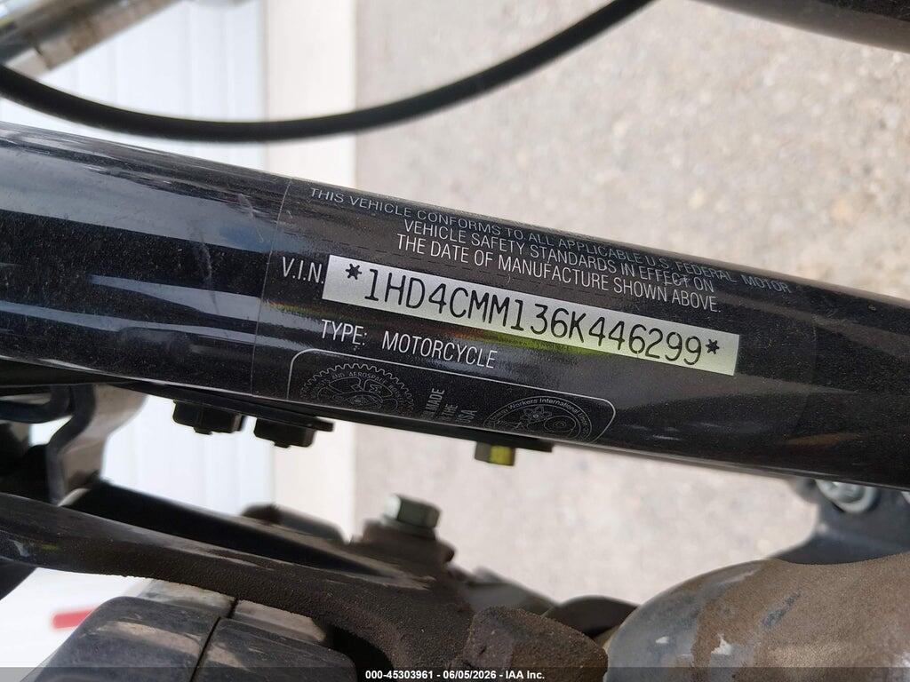 1HD4CMM136K446299 2006 HARLEY-DAVIDSON XL883 photo no. 10