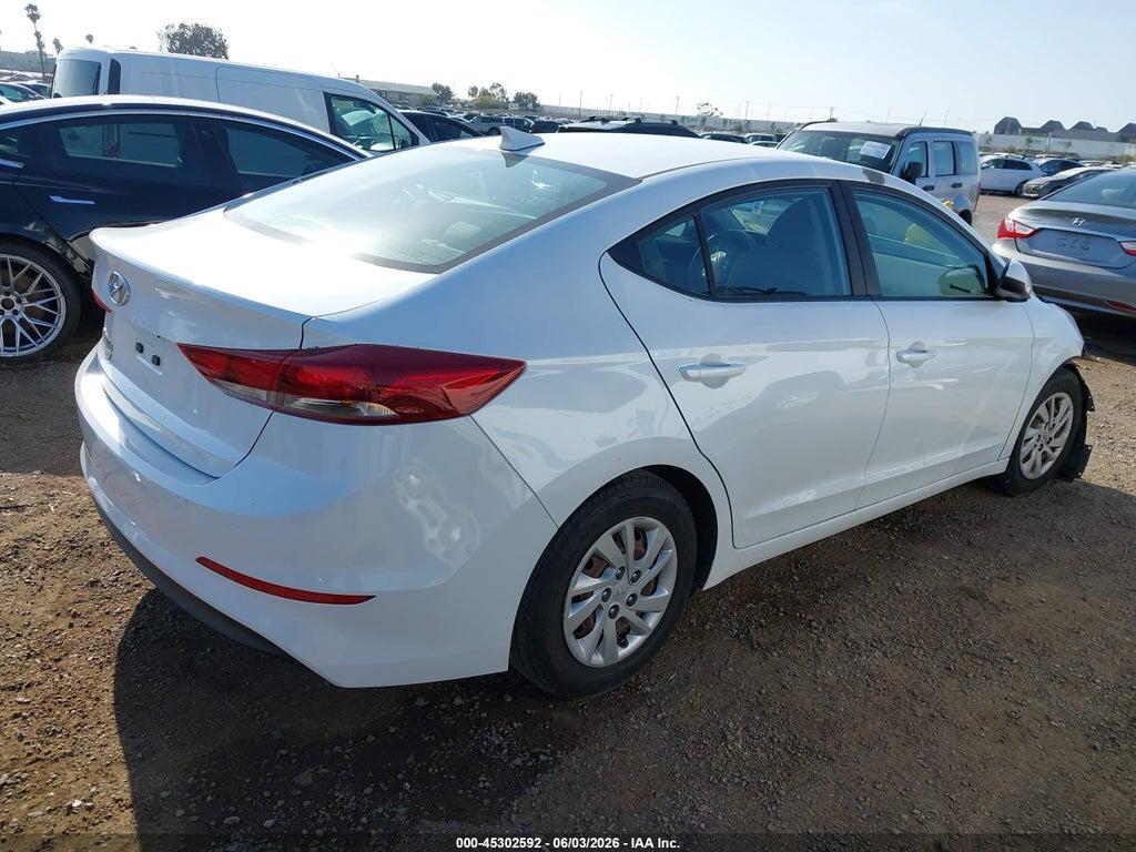 5NPD74LF4HH161101 2017 HYUNDAI ELANTRA photo no. 4