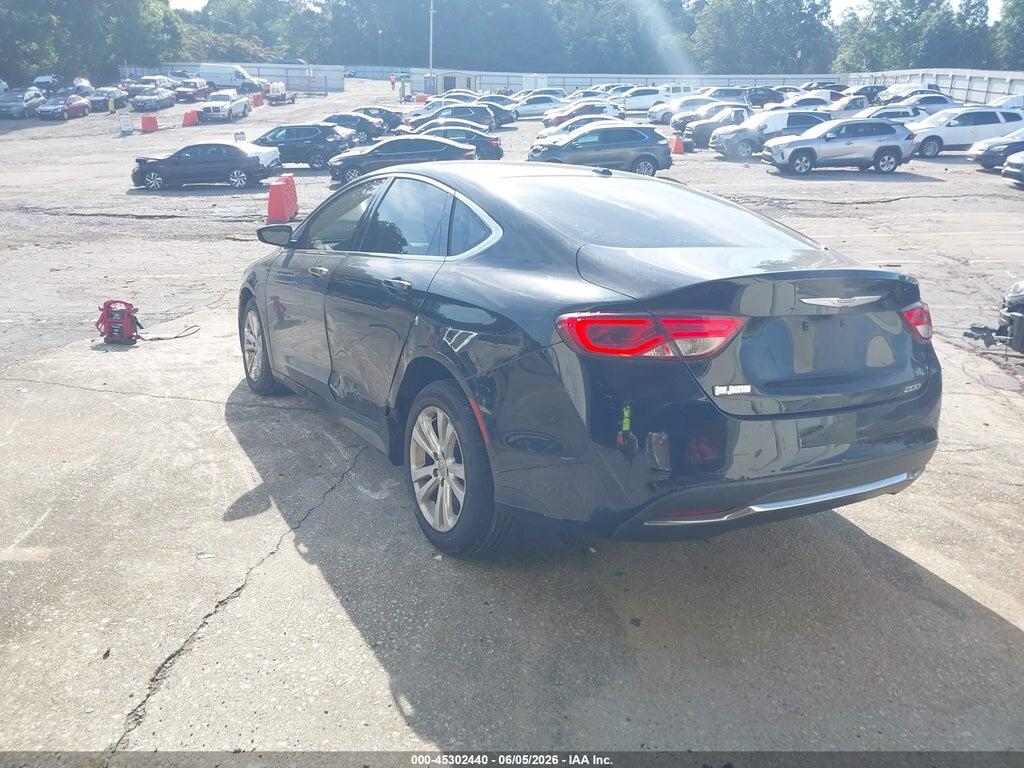1C3CCCAB5FN705432 2015 CHRYSLER 200 photo no. 3