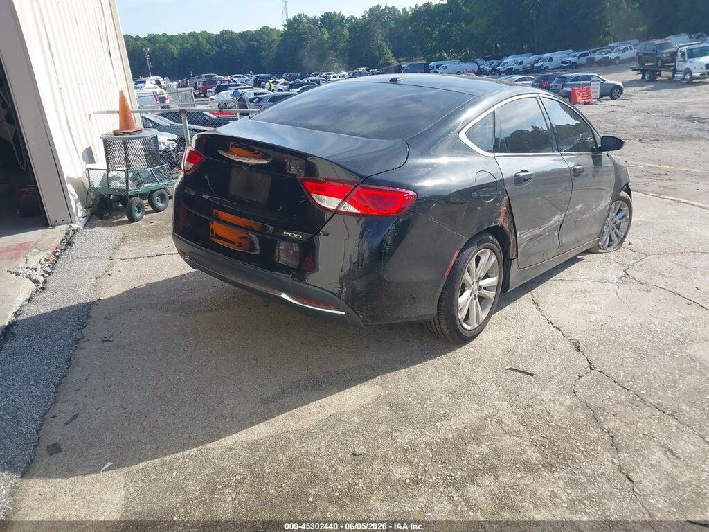 1C3CCCAB5FN705432 2015 CHRYSLER 200 photo no. 4