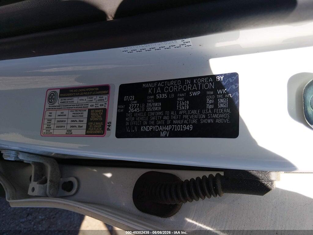 KNDPYDAH4P7101949 2023 KIA SPORTAGE PLUG-IN HYBRID photo no. 9