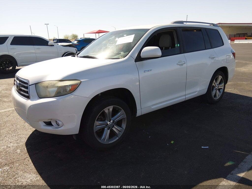JTEDS43A882057534 2008 TOYOTA HIGHLANDER photo no. 2