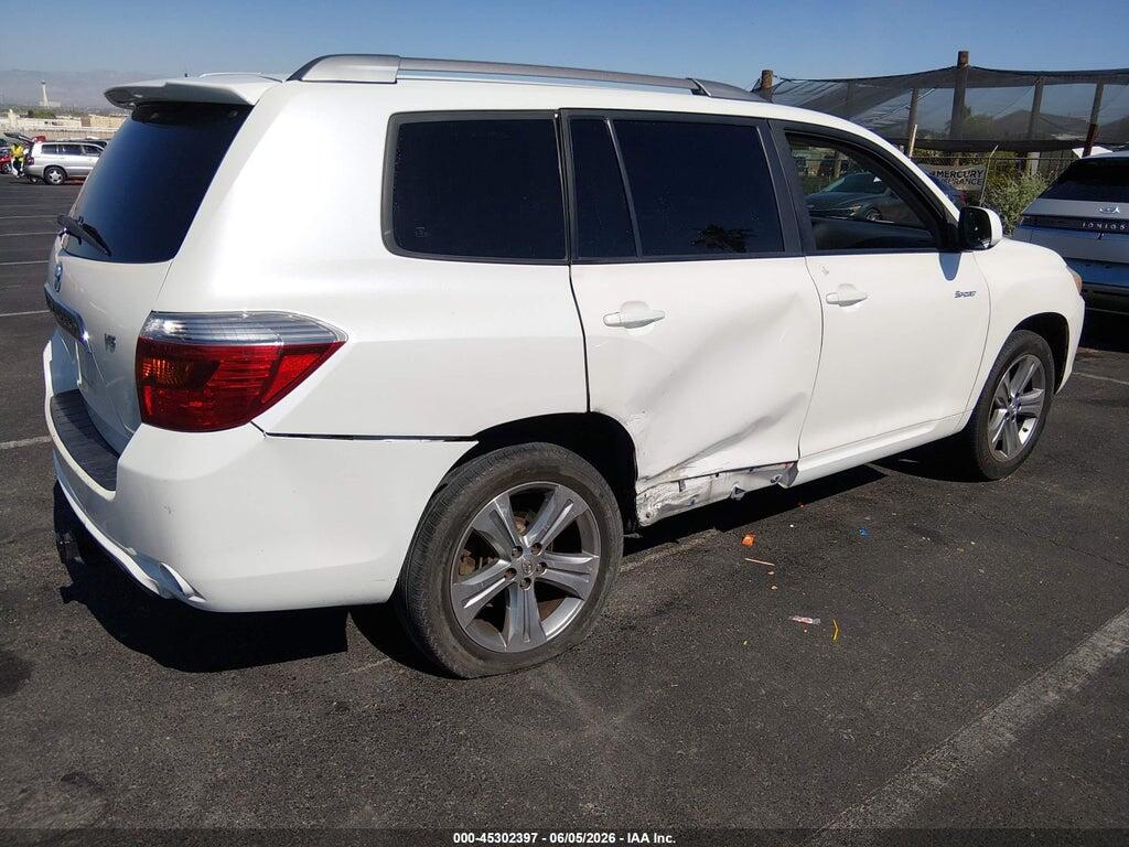 JTEDS43A882057534 2008 TOYOTA HIGHLANDER photo no. 4
