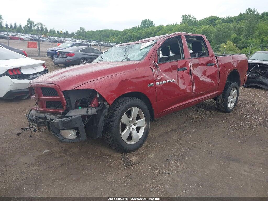 1C6RD7KT2CS344229 2012 RAM 1500 photo no. 2