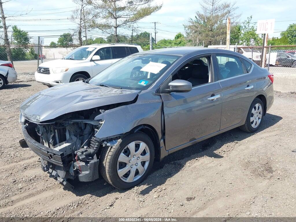3N1AB7AP3KY447632 2019 NISSAN SENTRA photo no. 2
