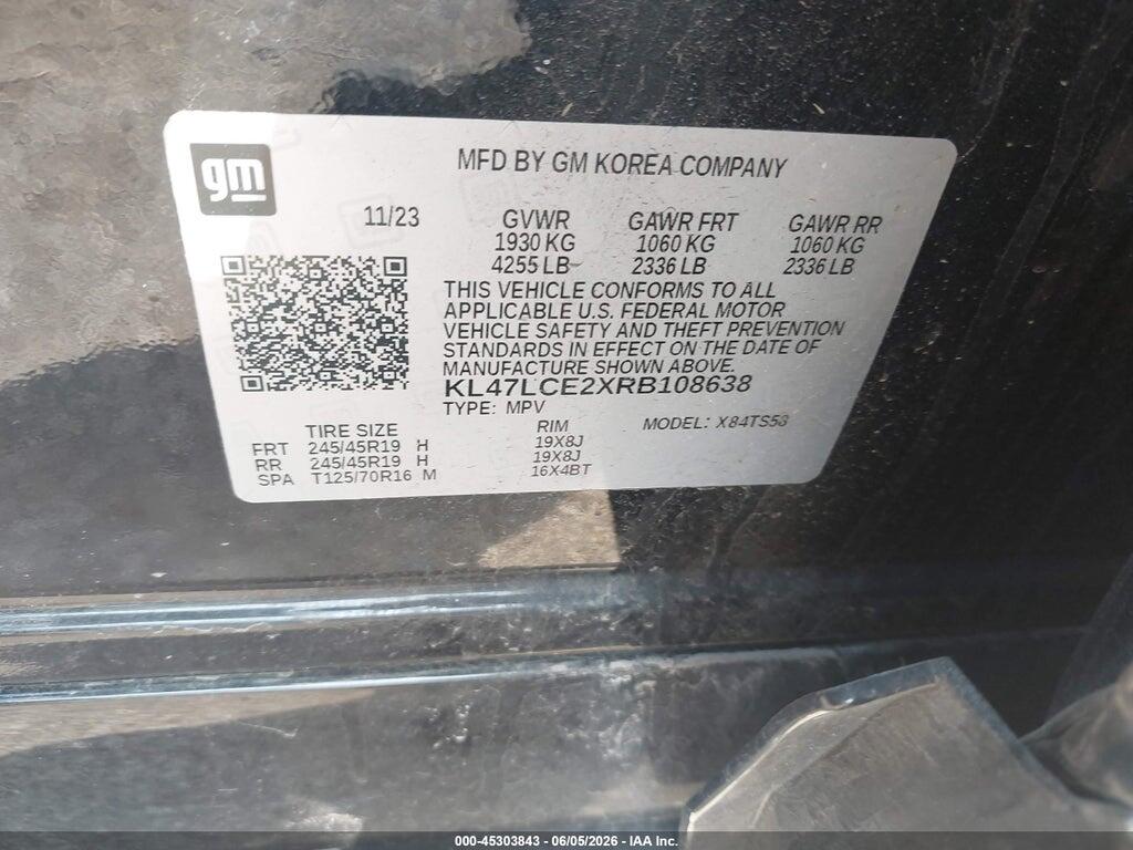 KL47LCE2XRB108638 2024 BUICK ENVISTA photo no. 9
