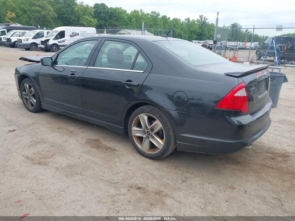3FAHP0KC4CR331146 2012 FORD FUSION photo no. 3