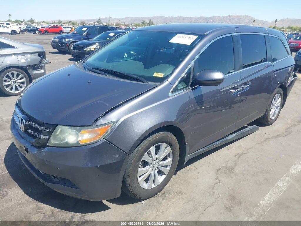 5FNRL5H42FB104485 2015 HONDA ODYSSEY photo no. 2