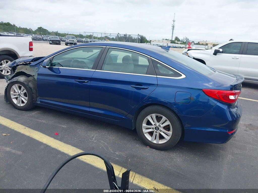 5NPE24AF4HH568972 2017 HYUNDAI SONATA photo no. 3