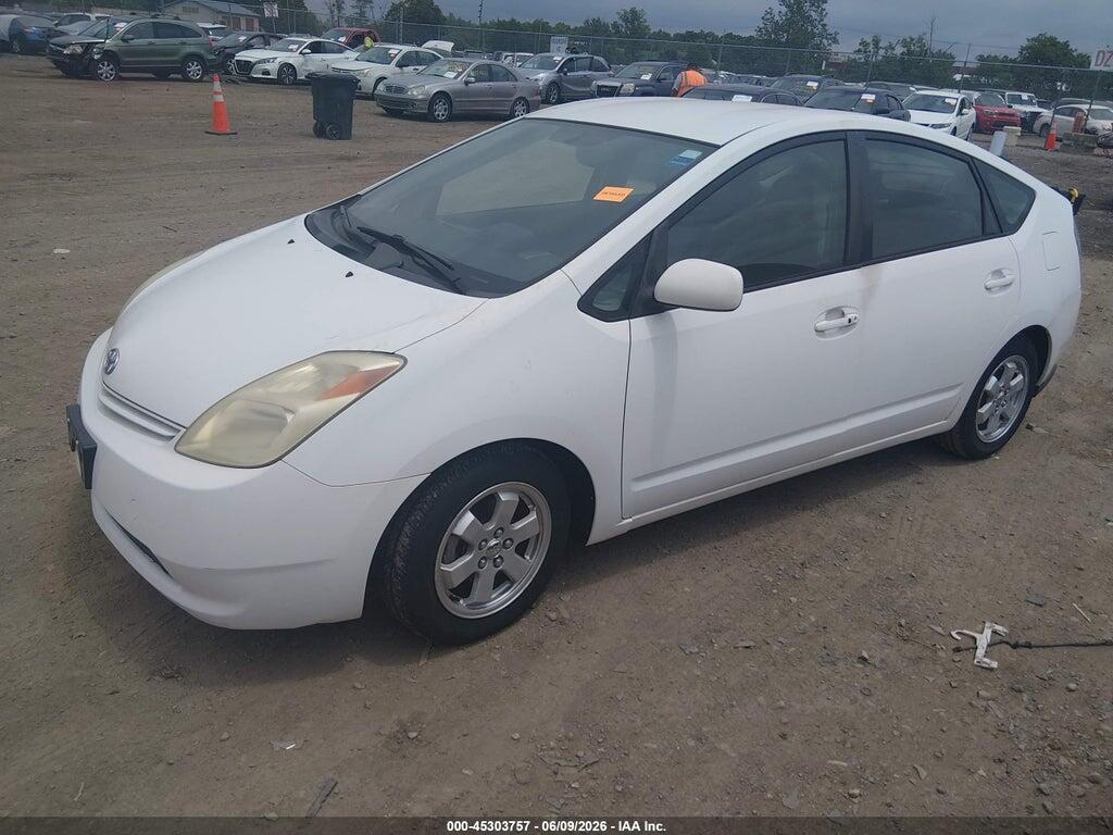 JTDKB20U140008647 2004 TOYOTA PRIUS photo no. 2