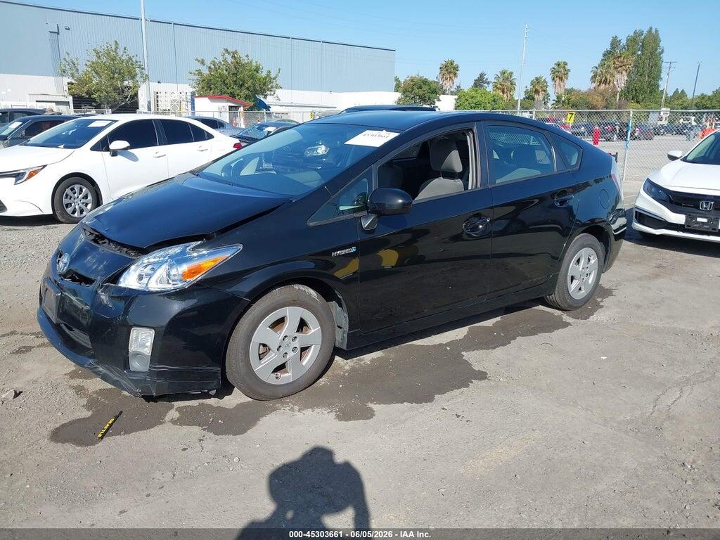 JTDKN3DUXA0210048 2010 TOYOTA PRIUS photo no. 2
