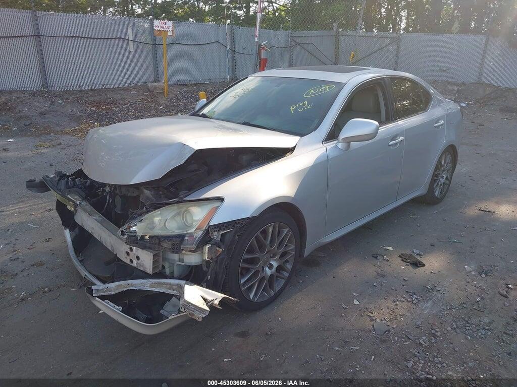 JTHBK262085073860 2008 LEXUS IS 250 photo no. 2