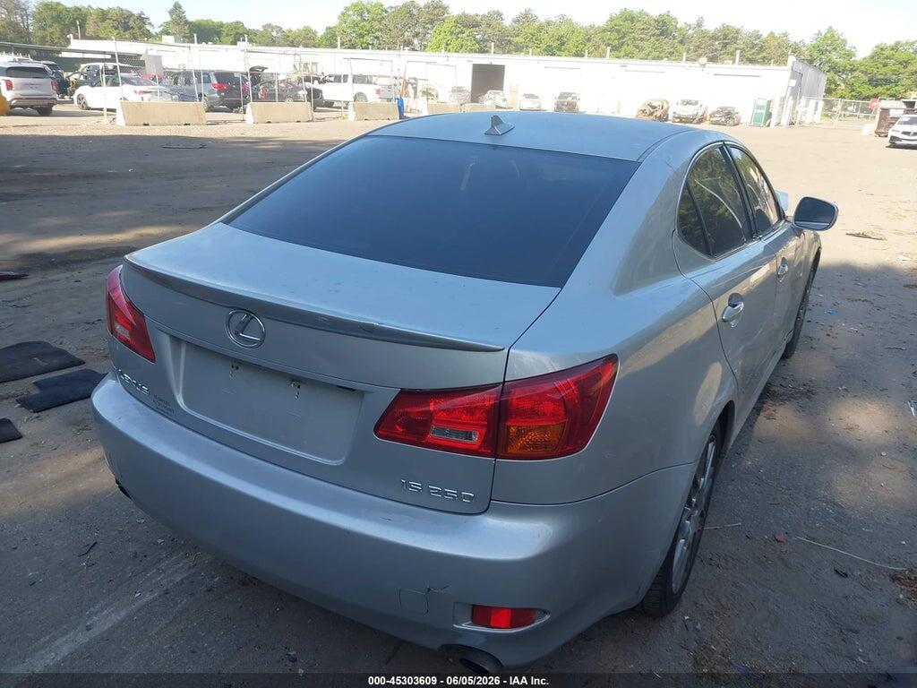 JTHBK262085073860 2008 LEXUS IS 250 photo no. 4