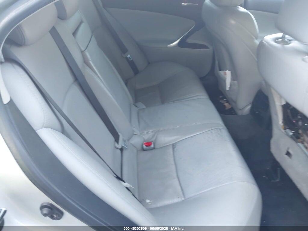 JTHBK262085073860 2008 LEXUS IS 250 photo no. 8