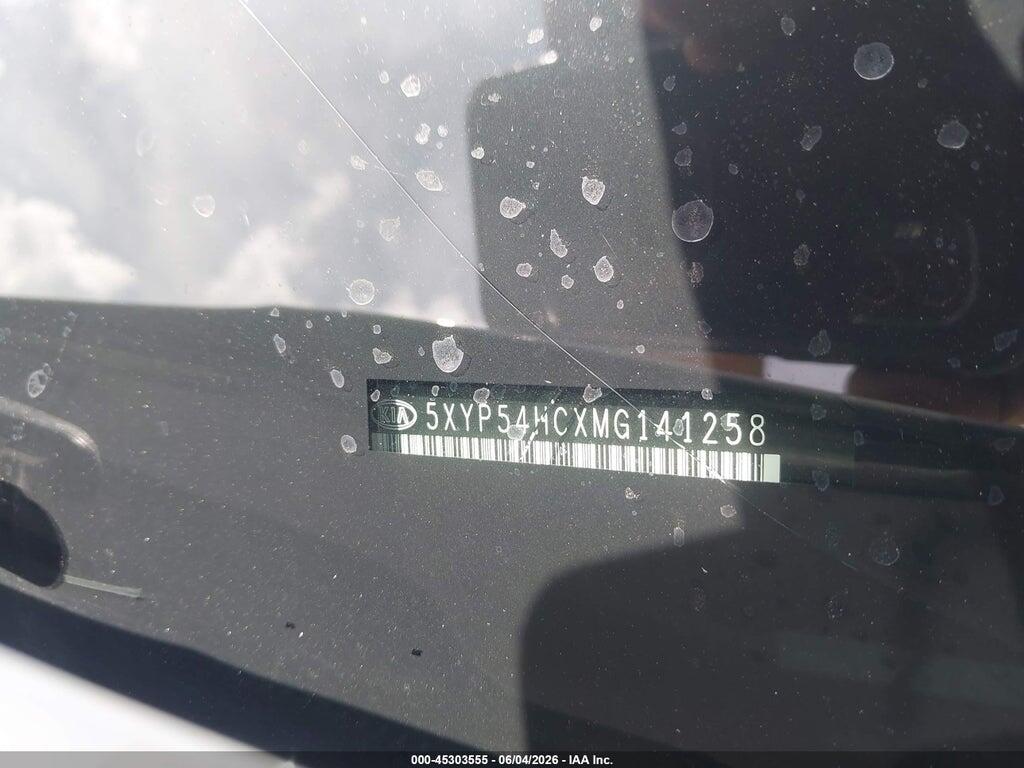 5XYP54HCXMG141258 2021 KIA TELLURIDE photo no. 9