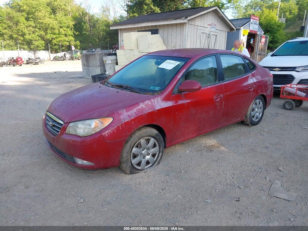 KMHDU46D97U206293 2007 HYUNDAI ELANTRA photo no. 2