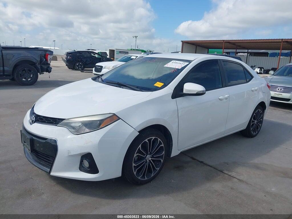 5YFBURHE0EP155274 2014 TOYOTA COROLLA photo no. 2
