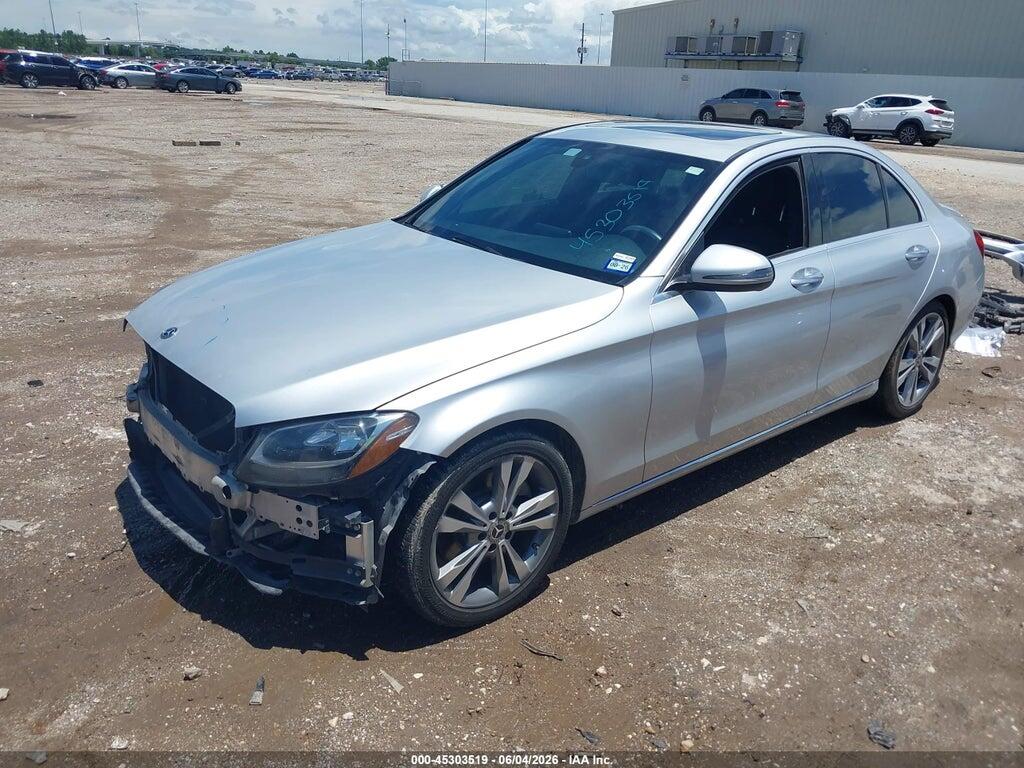 55SWF4JBXJU249696 2018 MERCEDES-BENZ C 300 photo no. 2