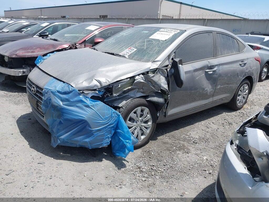 3KPC24A6XNE182905 2022 HYUNDAI ACCENT photo no. 2