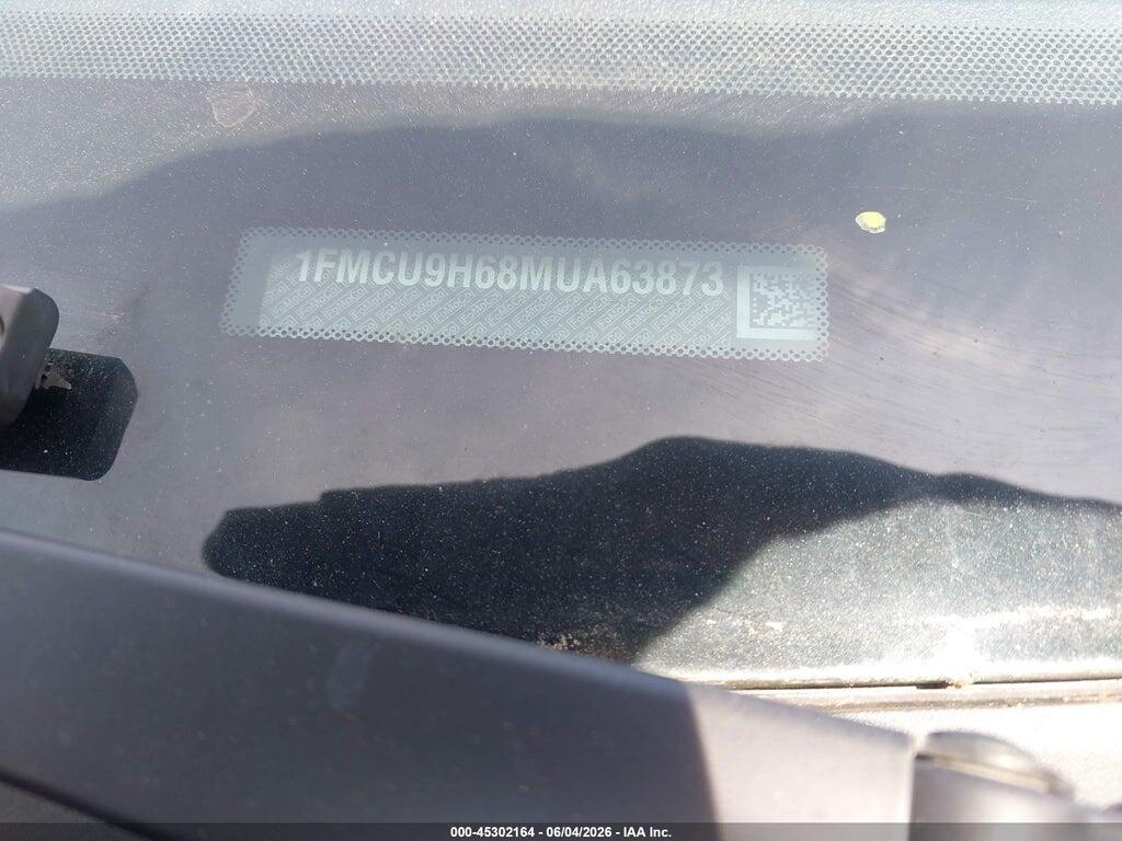 1FMCU9H68MUA63873 2021 FORD ESCAPE photo no. 9
