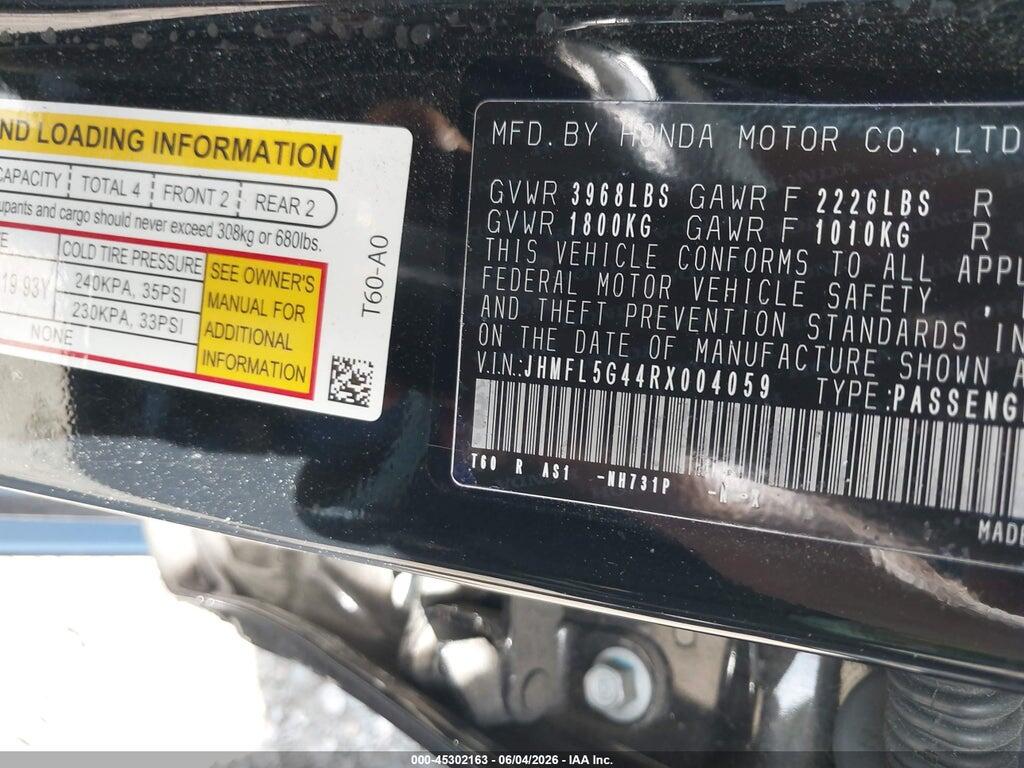 JHMFL5G44RX004059 2024 HONDA CIVIC TYPE R photo no. 9