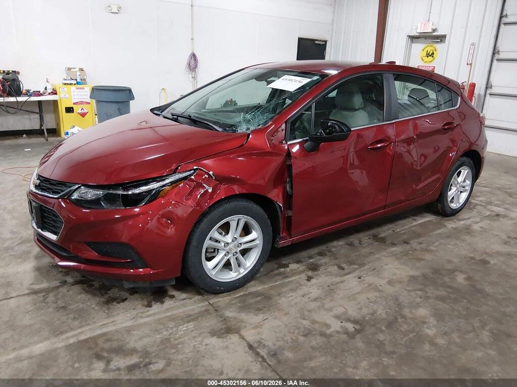 3G1BE6SMXJS652818 2018 CHEVROLET CRUZE photo no. 2