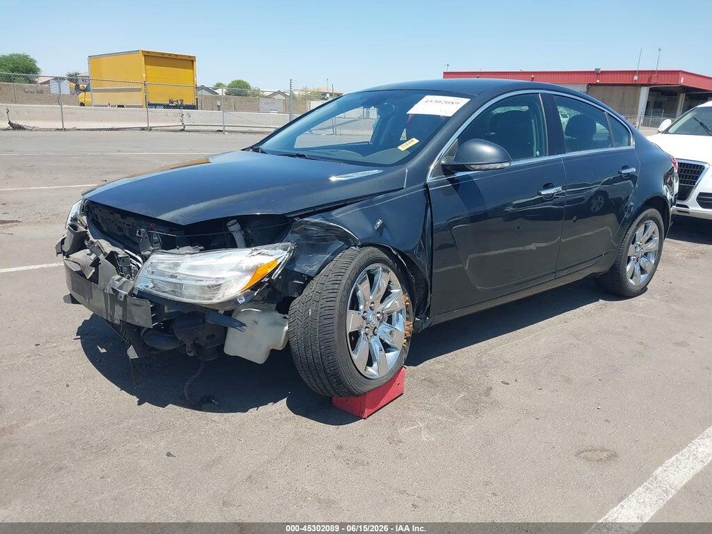 2G4GS5EV7D9167442 2013 BUICK REGAL photo no. 2