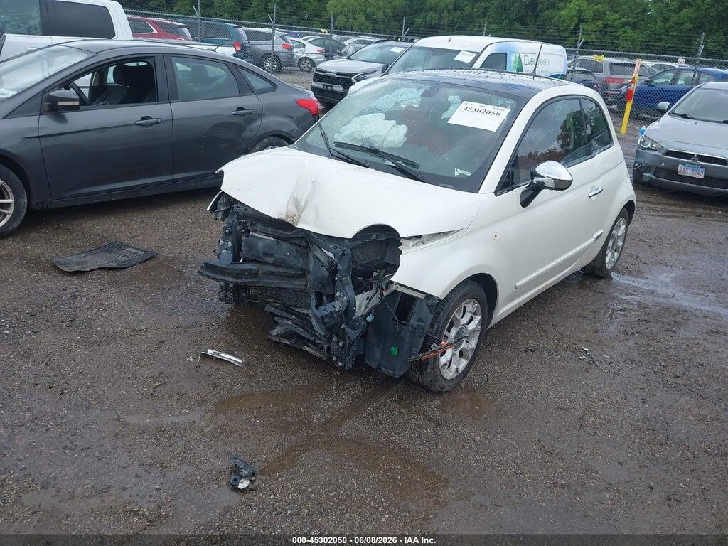 3C3CFFCR4HT544013 2017 FIAT 500 photo no. 2