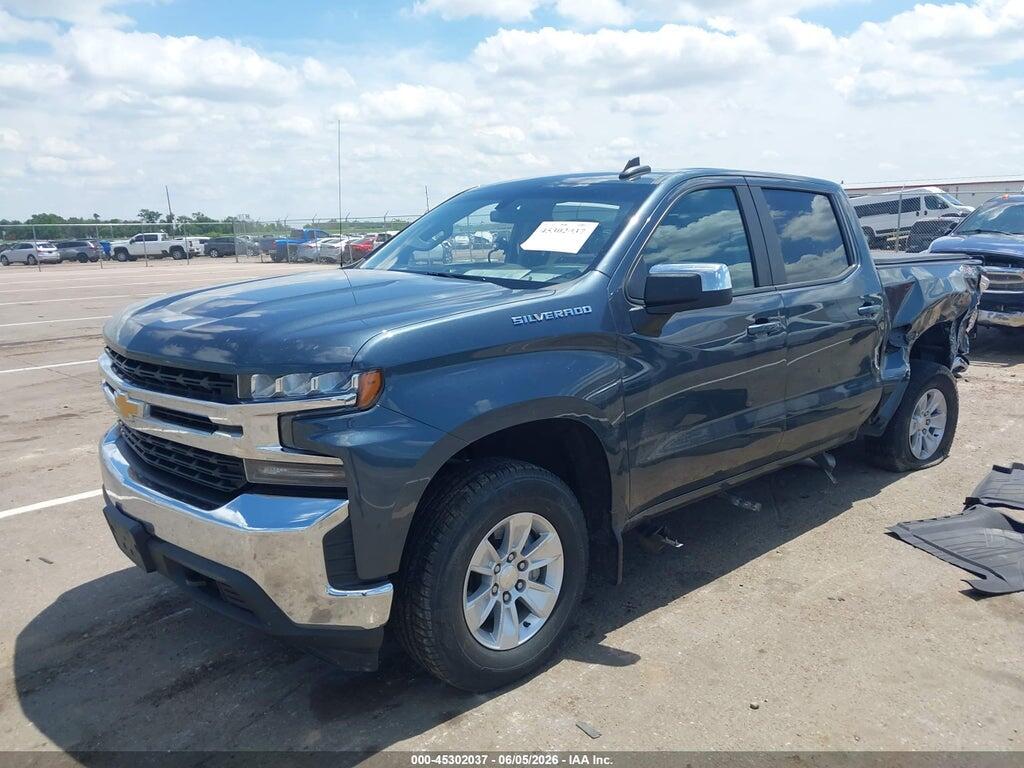 3GCUYDED1MG113888 2021 CHEVROLET SILVERADO 1500 photo no. 2