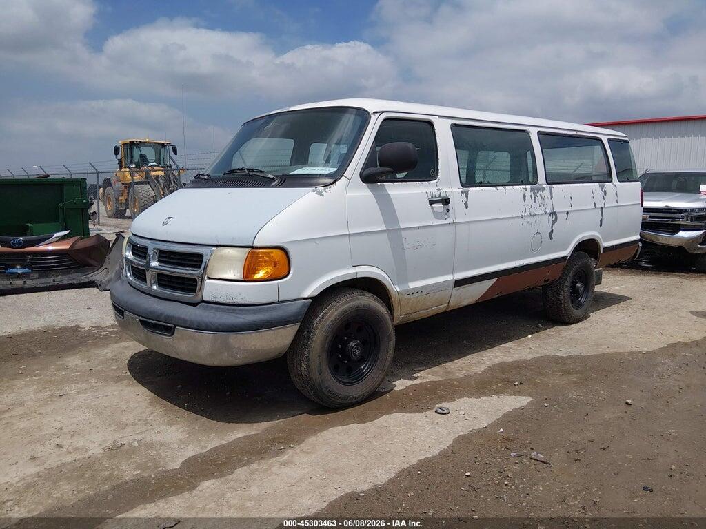 2B5WB35Y5XK528414 1999 DODGE RAM WAGON 3500 photo no. 2